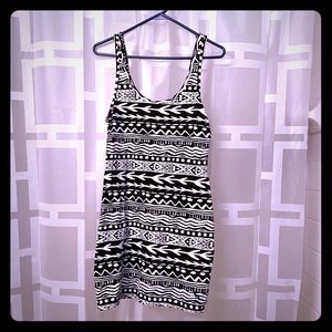 PINK cotton stretchy dress women’s Medium